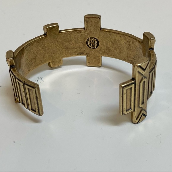 House of Harlow Tribal Gold Bangle - Picture 3 of 4
